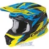 Helma na motorku Cassida Cross Pro modrá/žlutá