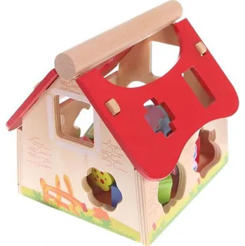 Dřevěná hračka Eco Toys Farma se zvířatky