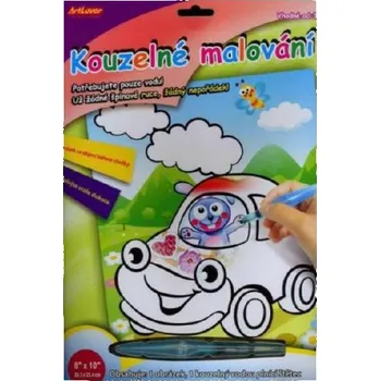 omalovánky SMT Creatoys Kouzelné malování vodou 23x32cm asst 3 druhy