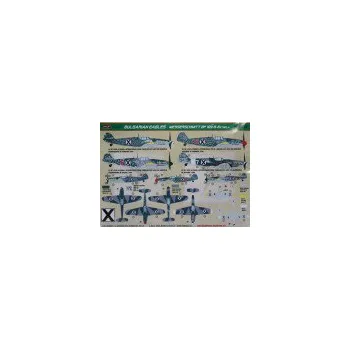Plastikový model 1/32 Decals Bf 109 G-6 Strela (Bulgarian Service)