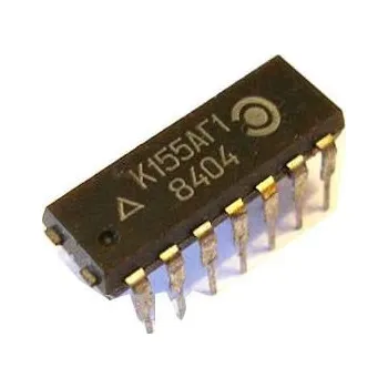 Základní deska 74121 - monostabilní klopný obvod, DIL14 /K155AG1/