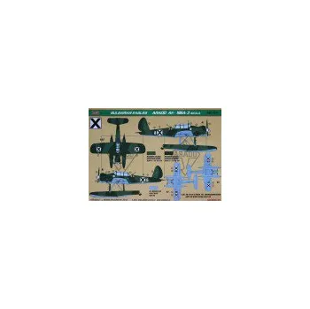 Plastikový model 1/32 Decals Ar-196A-3 Akula (Bulgarian Eagles)