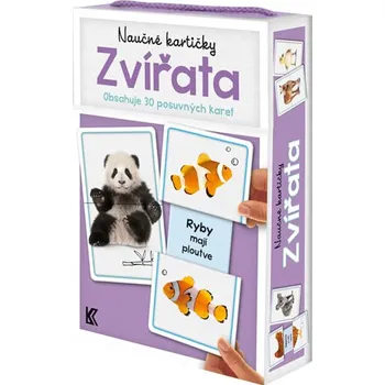 Naučné kartičky: Zvířata - Knižní Klub