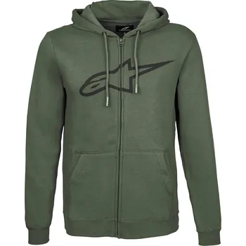 Pánská mikina Alpinestars Pánská zelená mikina AGELESS FLEECE Alpinestars 1017-53007 690 - S
