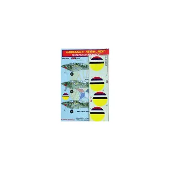 Plastikový model 1/48 Decals Nakajima Ki-45 KAIc (Manchukuo AF)