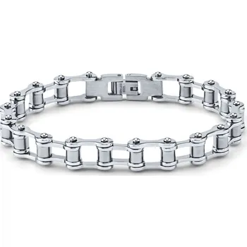 Náramek Moderní náramek pro muže z chirurgické oceli-řetěz KMMB22345