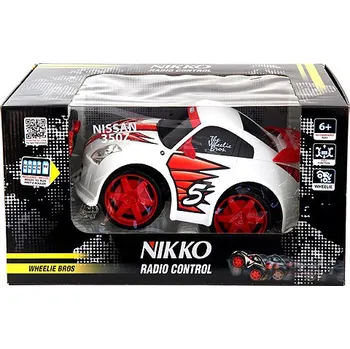 RC model auta Recenze Nikko Nissan 350Z 1:16 bílá/červená