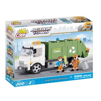 Stavebnice COBI Recenze COBI Action Town 1780 Popelářské auto