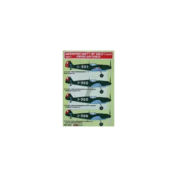 Plastikový model 1/48 Decals Bf 109 D-1 Swiss Air Force Part 1