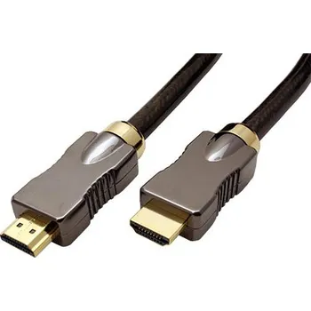 Video kabel ROLINE High Speed HDMI kabel s Ethernetem, Ultra-HD (18G), HDMI M - HDMI M, zlacené konektory, 5m - 11.04.5683