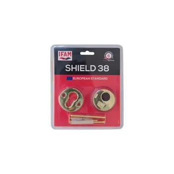 Dveřní kování Bezpečnostní rozeta 38 mm, povrchová úprava Ti