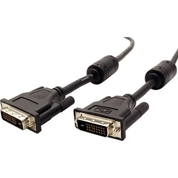 Video kabel ROLINE DVI kabel, DVI-D(M) - DVI-D(M), dual link, s ferity, 5m - 11.04.5555