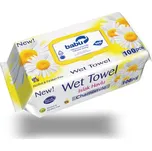 Babu Vlhčené ubrousky Heřmánek 100 ks