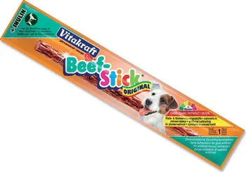 Pamlsek pro psa Vitakraft Dog Beef Stick Inulin 1 ks