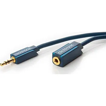 Audio kabel Clicktronic HQ OFC Kabel jack 3,5M - jack 3,5F, 5m (70489) - 11.90.1112