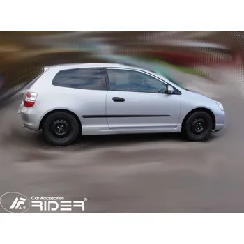 Lišta karosérie RIDER Lišty dveří Honda Civic Hatchback r.v. 2001-2006 (3 dveře)