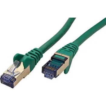 Počítač goobay S/FTP patchkabel kat. 6a, LSOH, 5m, zelený (93816) - 21.92.1863