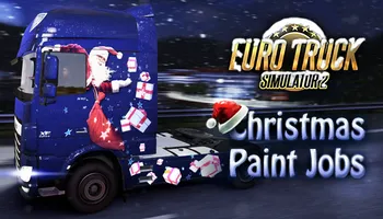 Počítačová hra Euro Truck Simulator 2 Christmas Paint Jobs Pack PC digitální verze