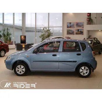 Lišta karosérie RIDER Lišty dveří Chevrolet Aveo Hatchback r.v. 2004-2010