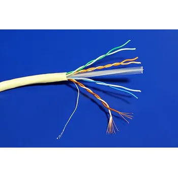 Síťový kabel goobay Kabel UTP kulatý, kat. 6, 305m, lanko, CCA (93885) - 21.92.0902