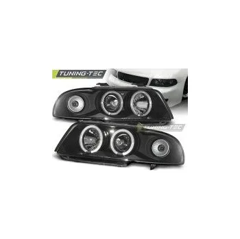 Přední světlomet Přední světla Audi A4, 1995-1998, Angel Eyes, černé black SLEVA 15%