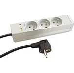 CONTEG 10" napájecí panel 1U,3x 230V, CZ (DP-RP-03-UTE) - 21.01.1014