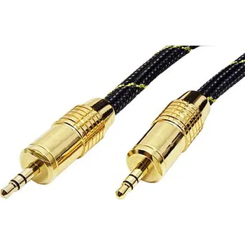 Audio kabel ROLINE GOLD Kabel jack 3,5M - jack 3,5M, 10m - 11.09.4289