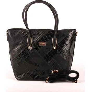 Černá kabelka do ruky David Jones 5206-5