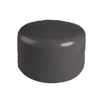 Zátka lepení - průměr 110mm, k uzavření trubky, PVC, černá, 0.53kg (313078)