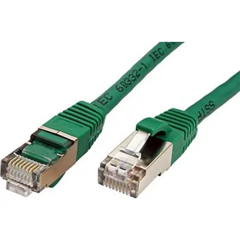 Value S/FTP patchkabel kat. 6, LSOH, 7m, zelený - 21.99.1273