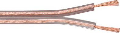 goobay Kabel k reproduktorům, 2x 1,5mm2, CCA, transparentní, 100m (15019) - 11.99.4510