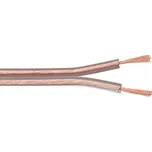 goobay Kabel k reproduktorům, 2x 1,5mm2, CCA, transparentní, 100m (15019) - 11.99.4510