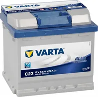 Auto-moto baterie Varta Blue Dynamic C22 12V 52Ah 470A
