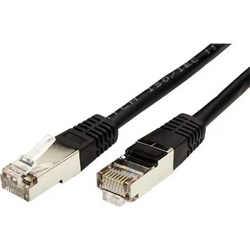 Síťový kabel ROLINE FTP patchkabel kat. 5e, 5m, černý - 21.15.0165
