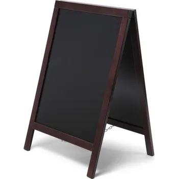 Kancelářský nábytek Dřevěné áčko ekonomi - tmavě hnědá