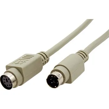 Datový kabel ROLINE Kabel prodlužovací (M/F) k PS/2 klávesnici, 10m - 11.01.5690