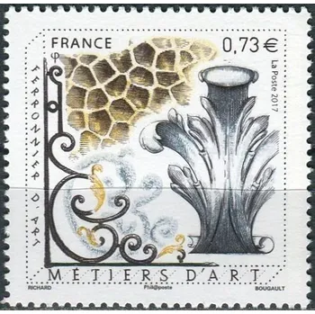 Poštovní známka Post France (2017) MiNr. 6717 ** - Francie - kovářství