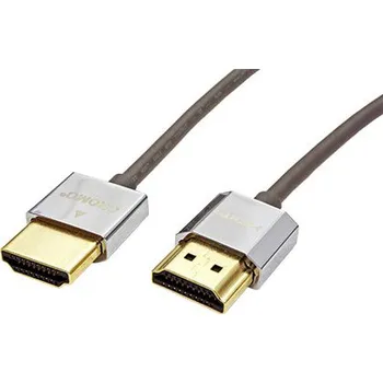 Video kabel CROMO Tenký High Speed HDMI kabel s Ethernetem, Ultra-HD, HDMI M - HDMI M, 0,5m (41670) - 11.43.5530