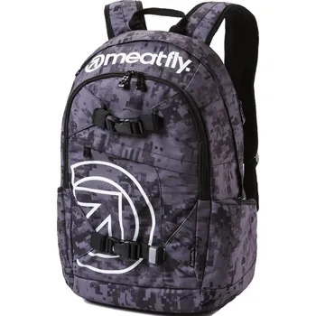 Školní batoh Meatfly Basejumper 3, Binary Camo Print