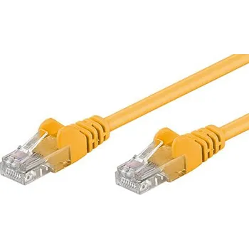Počítač goobay UTP patchkabel kat. 5e, 10m, žlutý (68346) - 21.92.0422