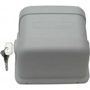 Pohon brány Sommer Twist 200 - kryt motoru horní včetně zámku - náhradní díl - horní kryt ramene pohonu Sommer Twist 200, antracit