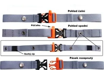 Příslušenství k zavazadlu Emipo Spojovací prsní pásek speciál