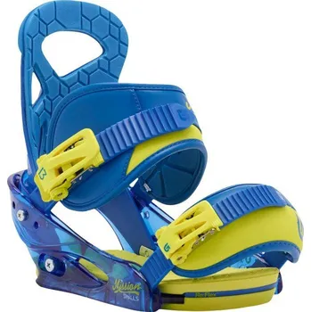 Vázání na snowboard Burton Mission Smalls Next Level Blue 2015/2016 S