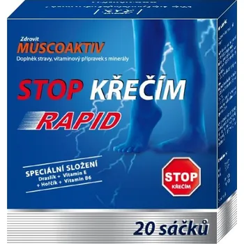 NP Pharma Zdrovit Muscoaktiv Stop křečím Rapid 20 sáčků