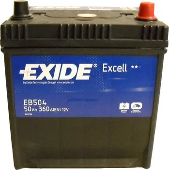 Autobaterie Exide Excell EB504 50Ah 12V 360A
