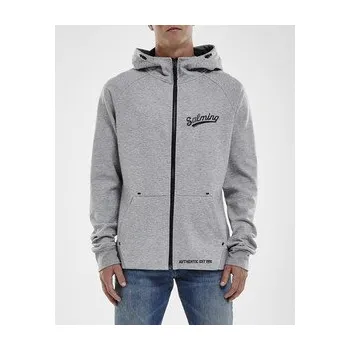 Pánská mikina Salming Prime Hood Men Mikina s kapucí S, šedá