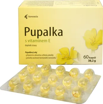 Přírodní produkt Noventis Pupalka s vitaminem E 60 cps.