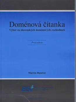 Doménová čítanka - Martin Husovec