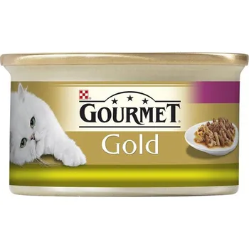 Pro kočku Purina Gourmet Gold konzerva králík/játra 85 g