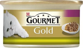 Krmivo pro kočku Purina Gourmet Gold konzerva králík/játra 85 g